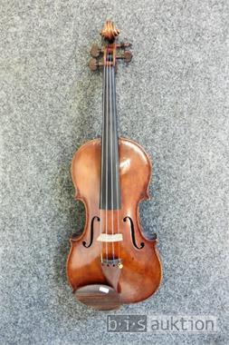 1 Violine, Erbauer: Georg Winterling, Größe: 4/4, Zettel: Winterling 1908, Land: Deutschland, Bj. ca. 1908, Inv.-Nr. 1015