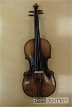 1 Violine, Erbauer: Michael Kloz, Größe: 4/4, Zettel: Michael Kloz 1778, Land: Deutschland, Bj. ca. 1778, Inv.-Nr. 1019